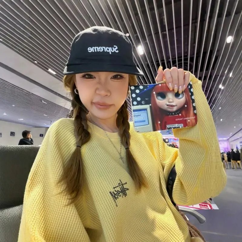 Supreme Bucket Hat Black Casual Headwear