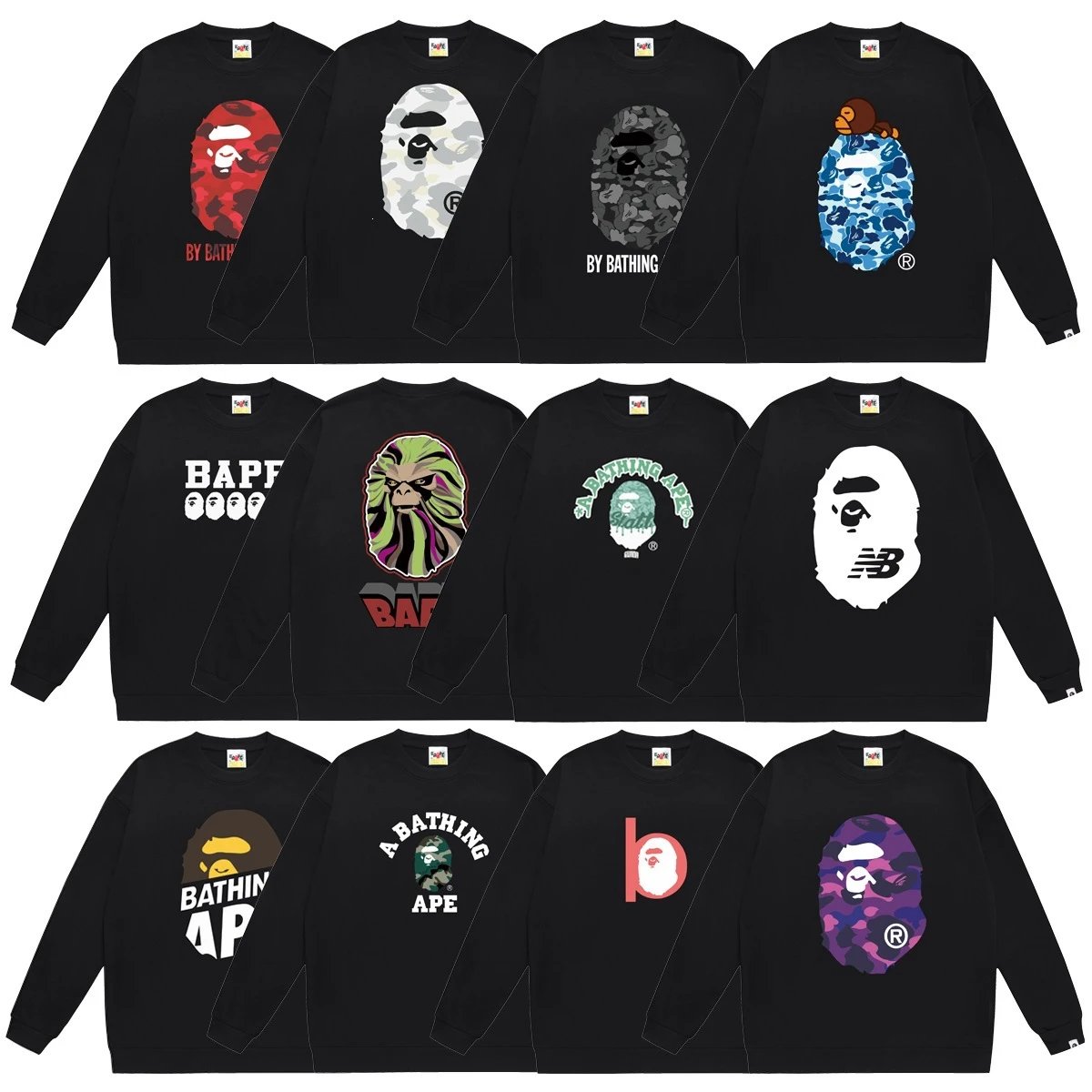 A Bathing Ape Classic Black Hoodie